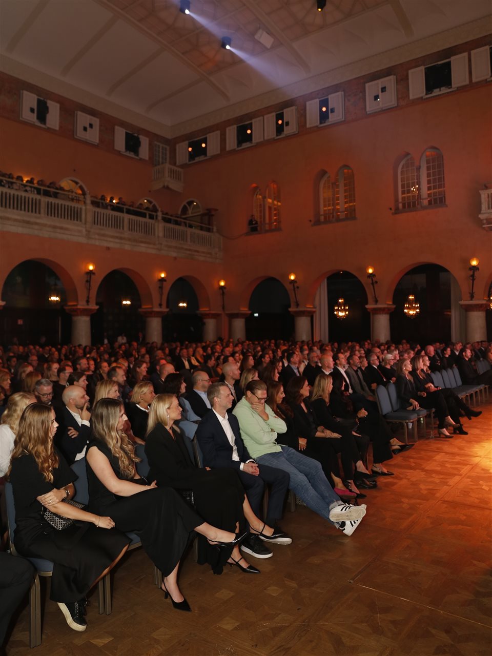 Publicis 100-year celebration — audience in the Grand Hôtel auditorium